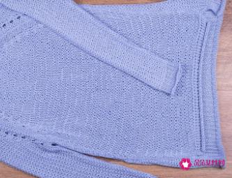 成人毛衣开衫编织教程