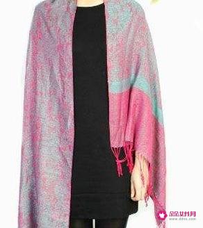 长围巾怎么系好看图解