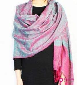 长围巾怎么系好看图解