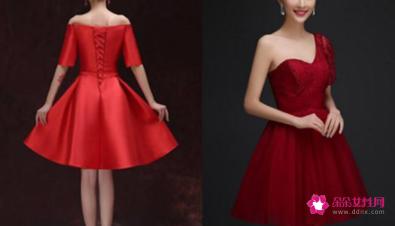 晚礼服短款的穿法