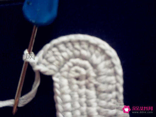 婴儿鞋的编织方法