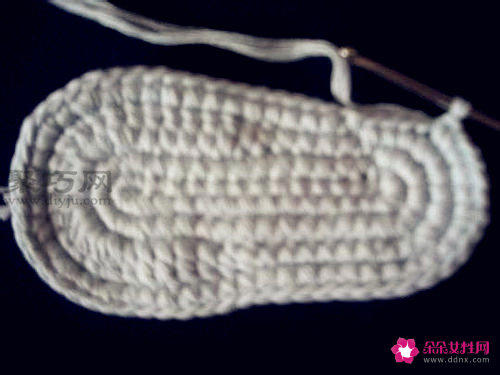 婴儿鞋的编织方法
