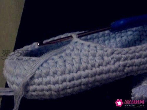 婴儿鞋的编织方法