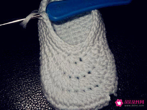 婴儿鞋的编织方法