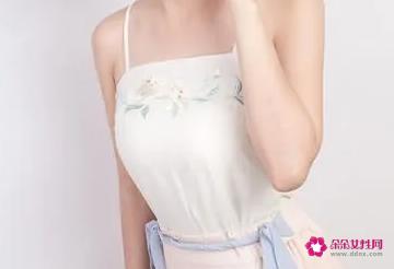 抹胸汉服的穿法图解女士