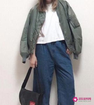 中性风格的女生穿搭