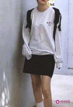 中性风格的女生穿搭