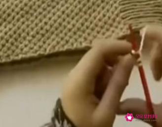 怎样织围巾简单又好看的视频