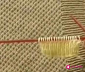 怎样织围巾简单又好看的视频