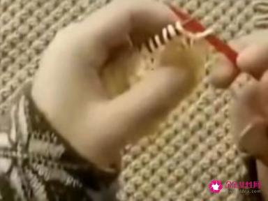 怎样织围巾简单又好看的视频