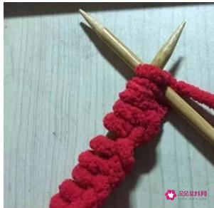 怎样织围巾简单又好看的视频