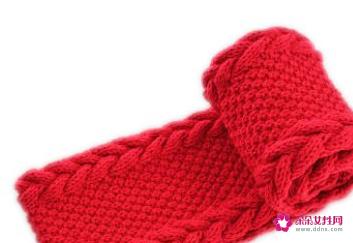 怎样织围巾简单又好看的视频
