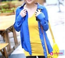 和蓝色搭配的3种颜色