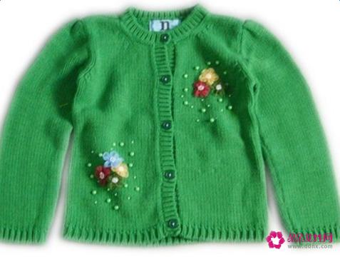 儿童毛衣的编织花样图解