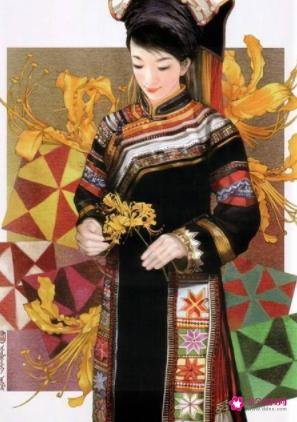 各个民族的传统服装