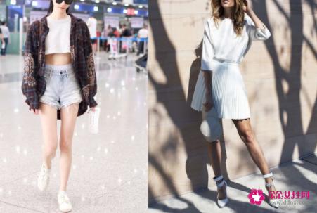 简约的白色T恤怎么穿出时髦感