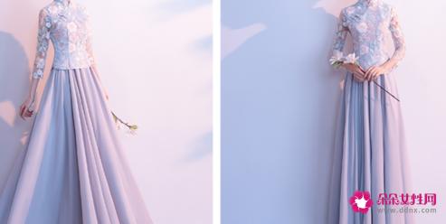 冬季伴娘礼服穿搭温暖又不失风范