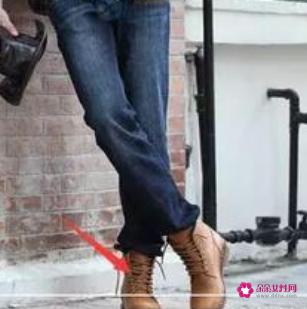 男靴子搭配图片