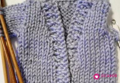 女式休闲毛衣的织法