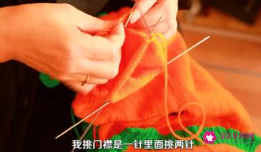 女式休闲毛衣的织法