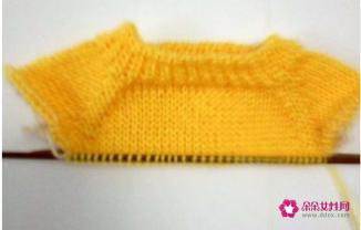 女式休闲毛衣的织法