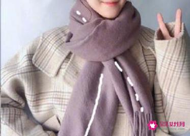 围巾的20种系法图解
