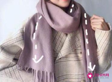围巾的20种系法图解