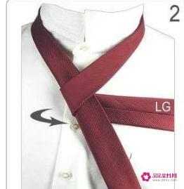 简单打领带的方法图解