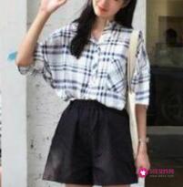 阔腿裤夏天搭配图片