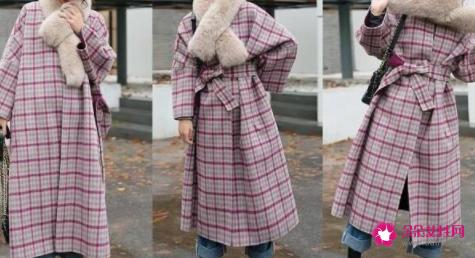 格子大衣搭配什么裤子和鞋子