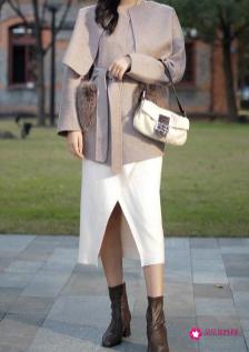 长裙靴子怎么搭配