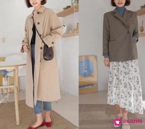 韩国时尚流行穿搭衣服女