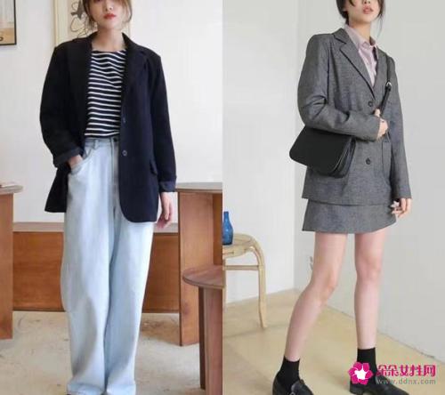 韩国时尚流行穿搭衣服女