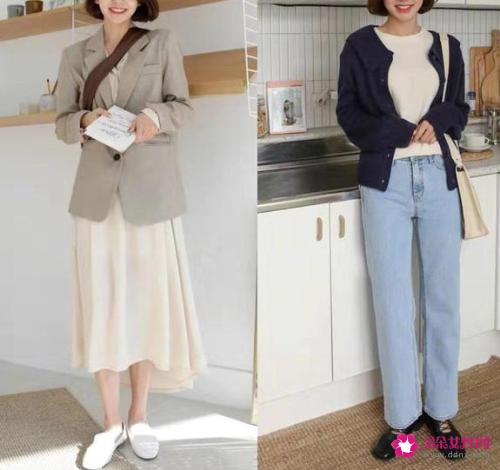 韩国时尚流行穿搭衣服女