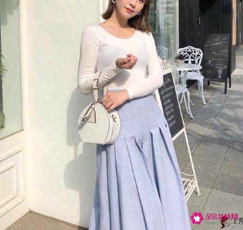 韩国时尚流行穿搭衣服女