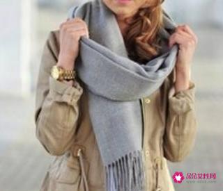 围巾搭配技巧