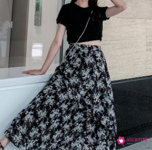 半身雪纺长裙如何搭配穿出甜美感