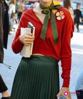 丝巾的十种系法