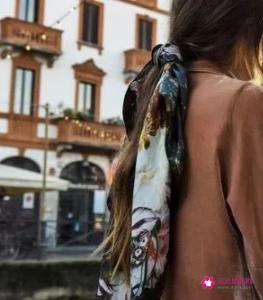 丝巾的十种系法