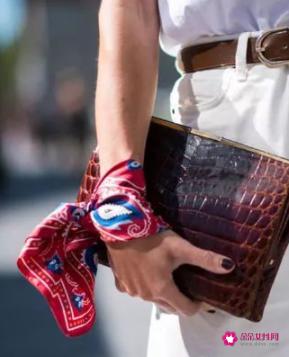 丝巾的十种系法