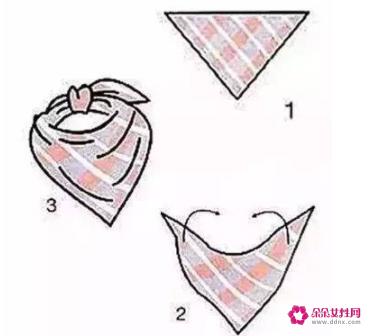 丝巾的十种系法