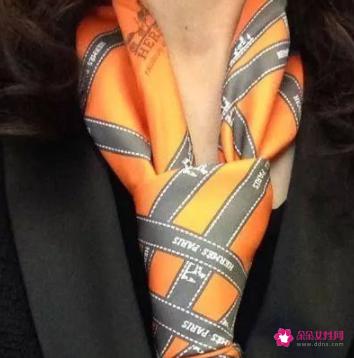 丝巾的十种系法