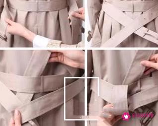 各种腰带的系法图解教程