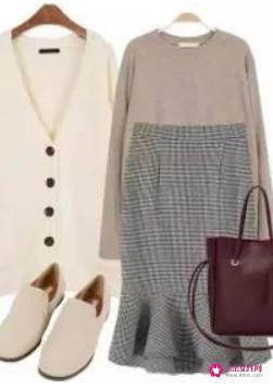 连衣长裙配什么上衣好看