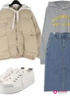 连衣长裙配什么上衣好看