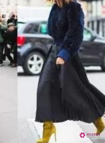 连衣长裙配什么上衣好看