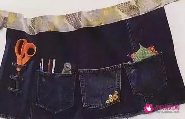 牛仔裤废物利用小制作