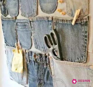 牛仔裤废物利用小制作
