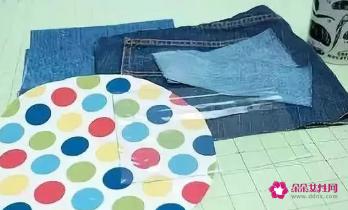 牛仔裤废物利用小制作