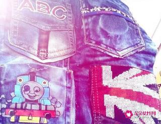 牛仔裤废物利用小制作